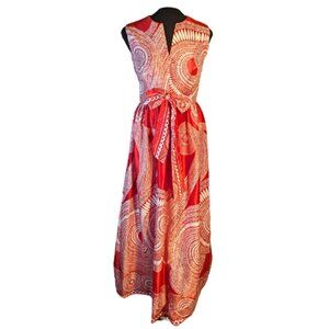 Mint Condition Vintage Maxi Dress from 'Royal Palm' Hawaii. 60's or 70's. Sz 14